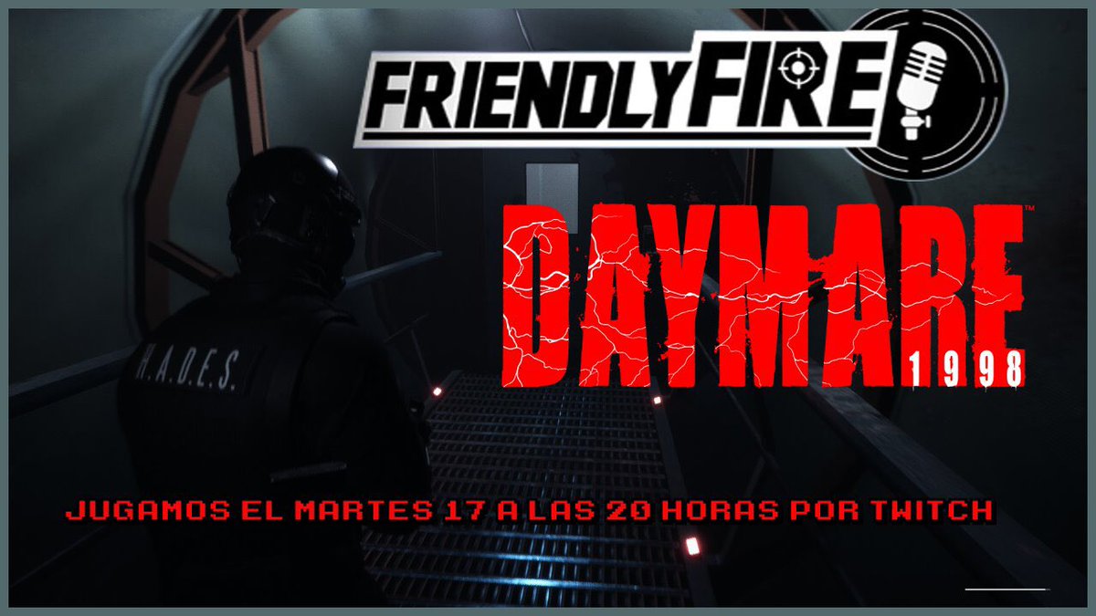 FriendlyFireVG's tweet image. Ya se encuentra en nuestro blog la review de #Daymare1998 y esta noche nos pueden acompañar mientras lo jugamos en vivo por twitch. #SurvivalHorror #InvaderStudios
