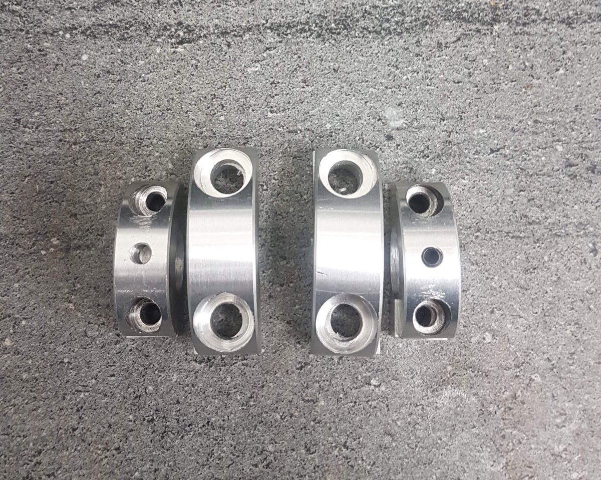 Bedford Debrief:
It didn’t go well, 8 painful laps were completed with the chain coming off 5 times. The current design of motor mounts were not sufficient, so new mounts were designed and machined, taking the mounts from M6 to a M10 bolt with much more clamping force.