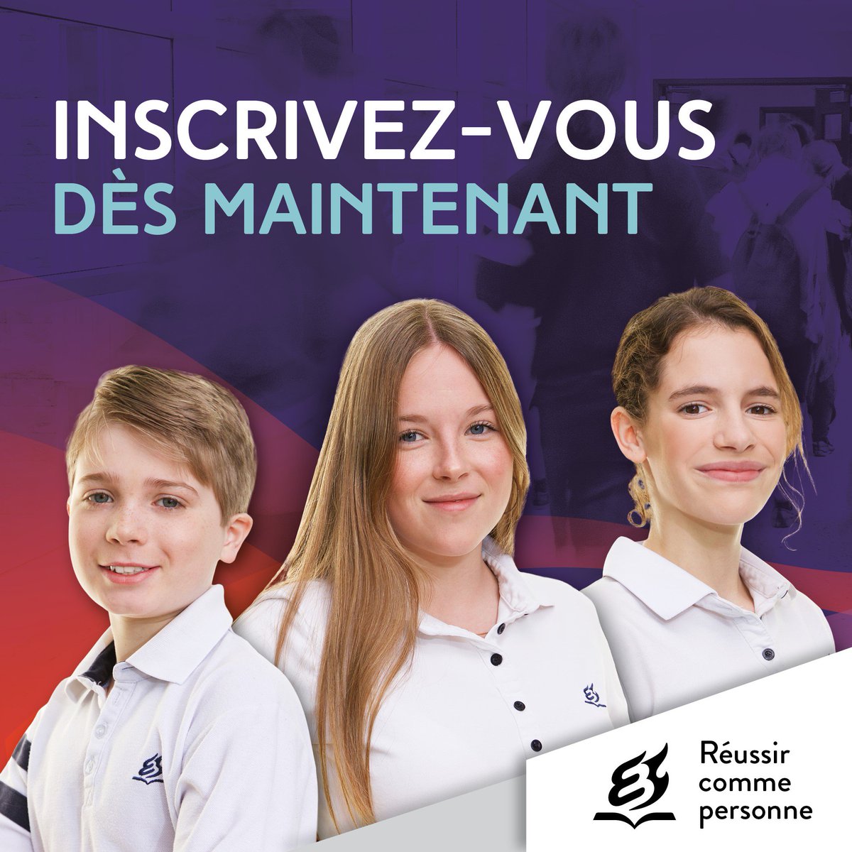 Esther_Blondin's tweet photo. 𝗟𝗲𝘀 𝗶𝗻𝘀𝗰𝗿𝗶𝗽𝘁𝗶𝗼𝗻𝘀 𝘀𝗼𝗻𝘁 𝗹𝗮𝗻𝗰é𝗲𝘀! 😀📚✏️Sans test d'admission, nous prenons le soin de faire l'étude personnalisée du dossier de chaque élève inscrit dans notre établissement. Faites votre choix de programme juste ici: https://t.co/DWDjBEBNuO #monCEB https://t.co/rYelK34Gqp