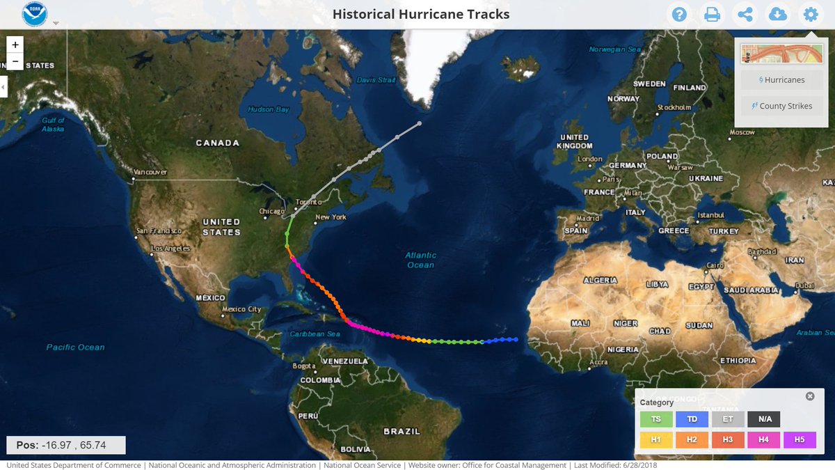 268Weather's tweet photo. #SeptemberRemember: 30 yrs ago today, we were impacted by #H_Hugo as a #Category 4 hurricane. It caused about $80 million USD worth of damage to #AntiguaAndBarbuda, but it literally flattened #Montserrat, similar to what #Irma did to #Barbuda. https://t.co/W3ZhsEqwXR https://t.co/xpkMGHxNnJ