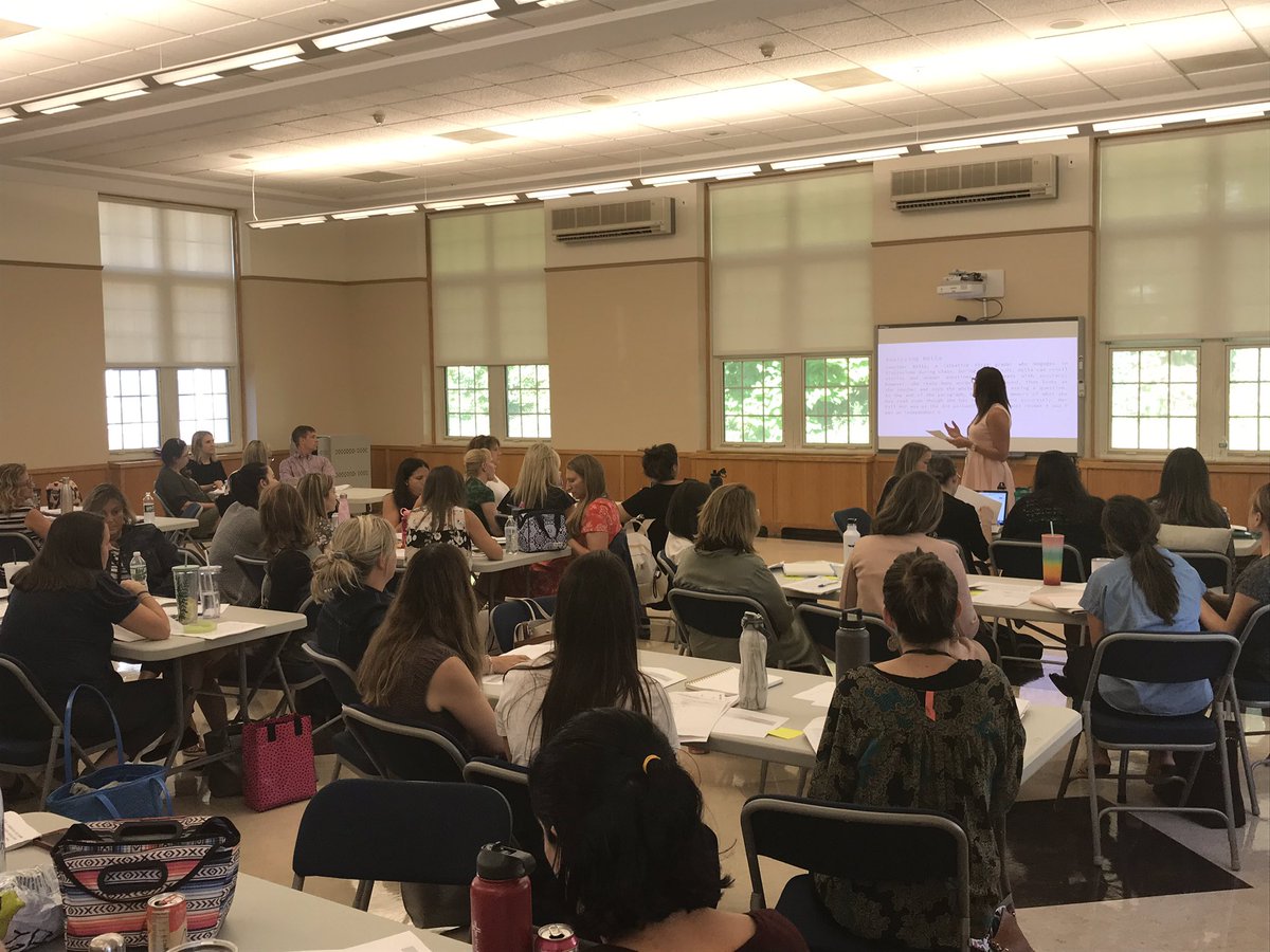 PUR_Principal's tweet photo. Elementary teachers looking at how assessment informs instruction. https://t.co/iBPfiDF5qm