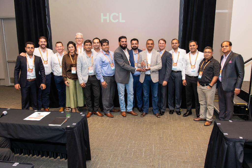 PurePartners's tweet photo. Congratulations to @hcltech on winning @PureStorage Early Innovator Award during #GlobalPartnerForum at #PureAccelerate https://t.co/pExFUOFwxS