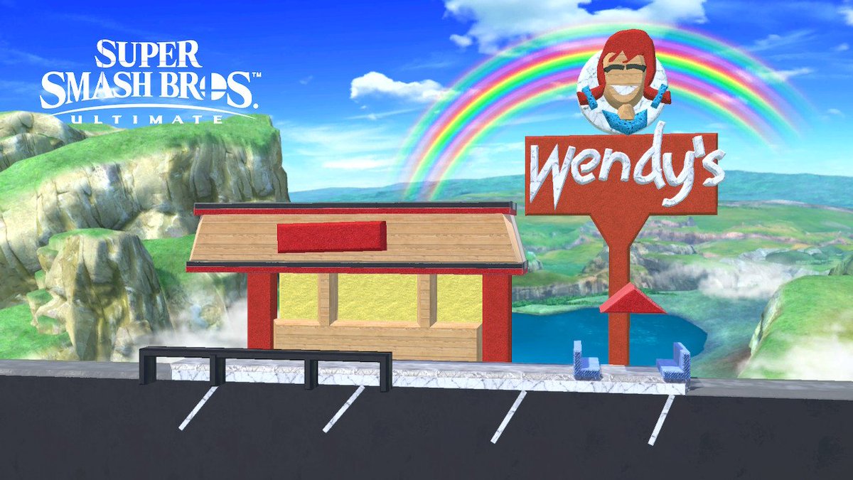 toonaurz's tweet image. Made a @Wendys stage.
(ID: GB799VXJ) #SmashBros #StageSmashBros