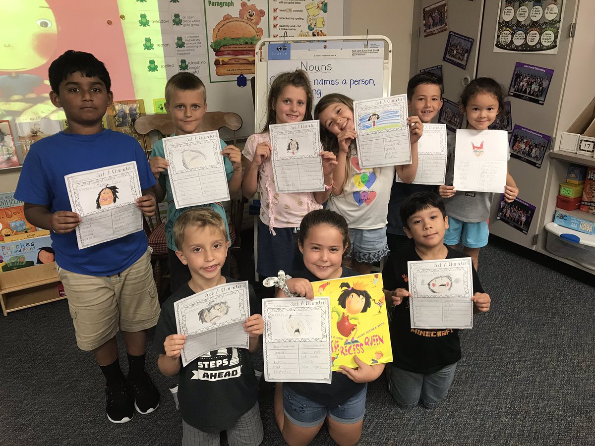MrsJ_Williams27's tweet photo. Learning about character traits during our read aloud and think together time 📚💡@PowellCISD https://t.co/taJnWVUhMb