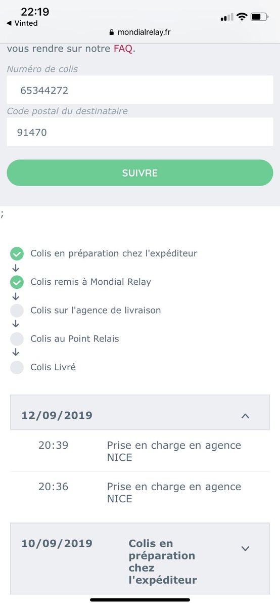 Mondial Relay On Twitter Bonjour Votre Colis A Ete Mis En Tournee Ce Matin Il Devrait Etre Disponible En Point Relais Dans La Journee Ou Demain Je Vous Remercie Bonne Journee Https T Co Exprkmawui