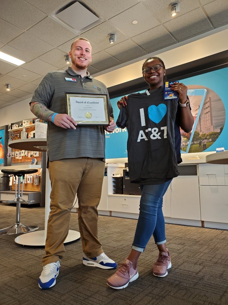 Another Top Performer from #thenotoriousones keep up the great work Armani! <a href="/AttBelgate/">Portables Belgate</a> <a href="/elthonmunoz/">Elthon Munoz</a> <a href="/JakeAraghi/">Jake Araghi</a> @ATTPortablesEVD <a href="/AllyG52/">Allyson Gilberto</a>