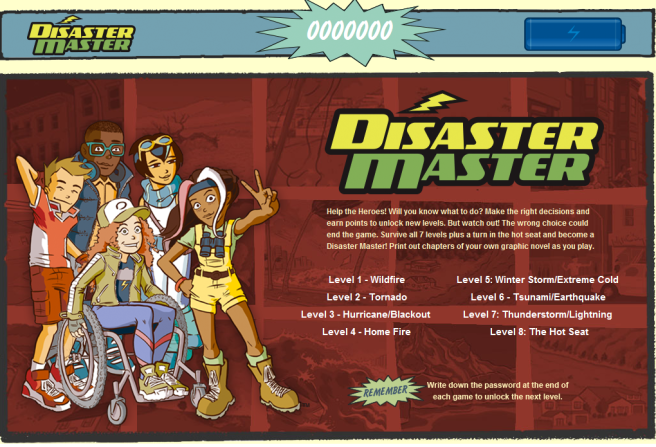 WVEMD's tweet image. Looking for an interactive on-line activity to teach emergency and disaster preparedness and awareness? Can you be a #DisasterMaster?

ready.gov/kids/games/dat…

#PreparedNotScared #NatlPrep