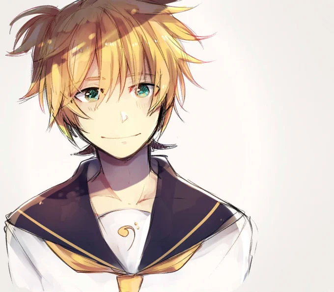 #これを見た人は鏡音レンをTLに放流しよう 