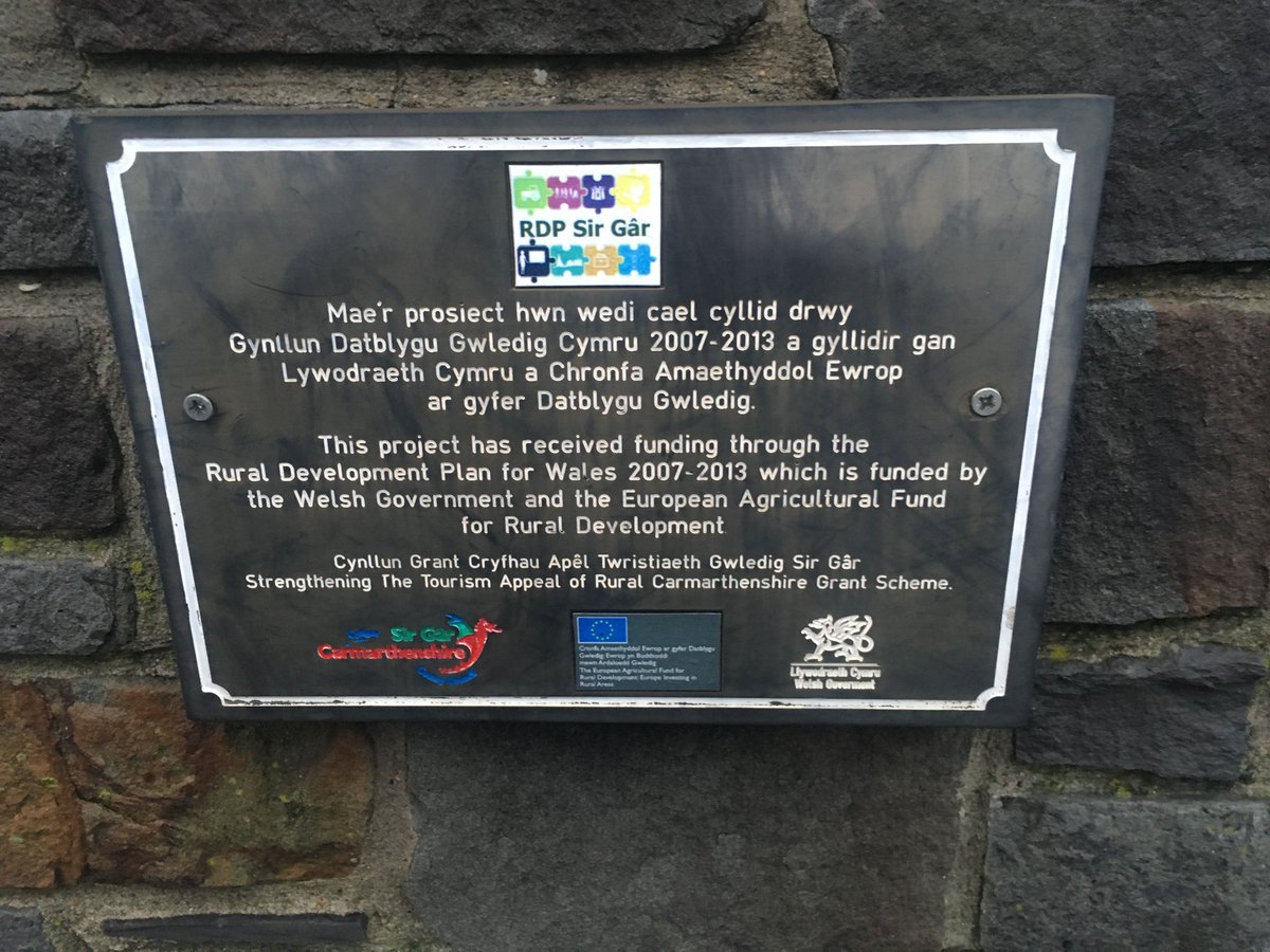 Renovation in Laugharne — picture of an EU-supported project from a myeu.uk user! buff.ly/2ZOokg5