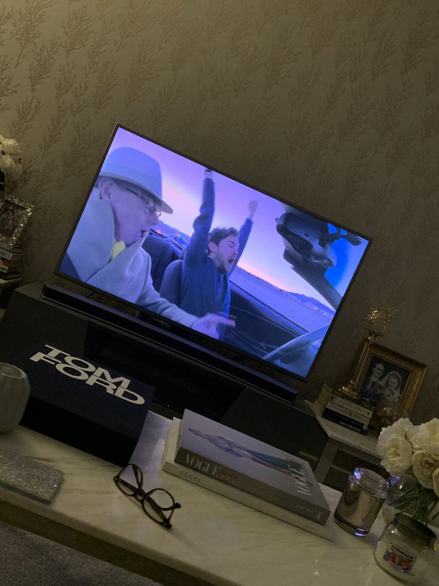 syrahjane's tweet photo. “Get your hands on the fucking wheel” 😂 @jackwhitehall #travelswithmyfather https://t.co/x7wK4cpl00