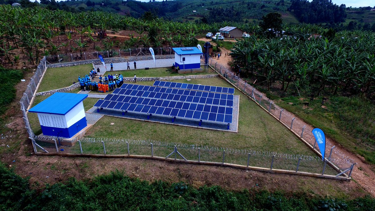 min_waterUg's tweet photo. #MWEworks: Buhunga #Solar #Water Supply System was handed over to Umbrella of Water and Sanitation Authority- South West for operation and maintenance. #ERT. @okidi64 @WBG_IDA @kamboshots @DayliffUG @energyministry @LORENTZPumps @AlanMugabi @BenjaminDetazi https://t.co/ZzbZT55kBC
