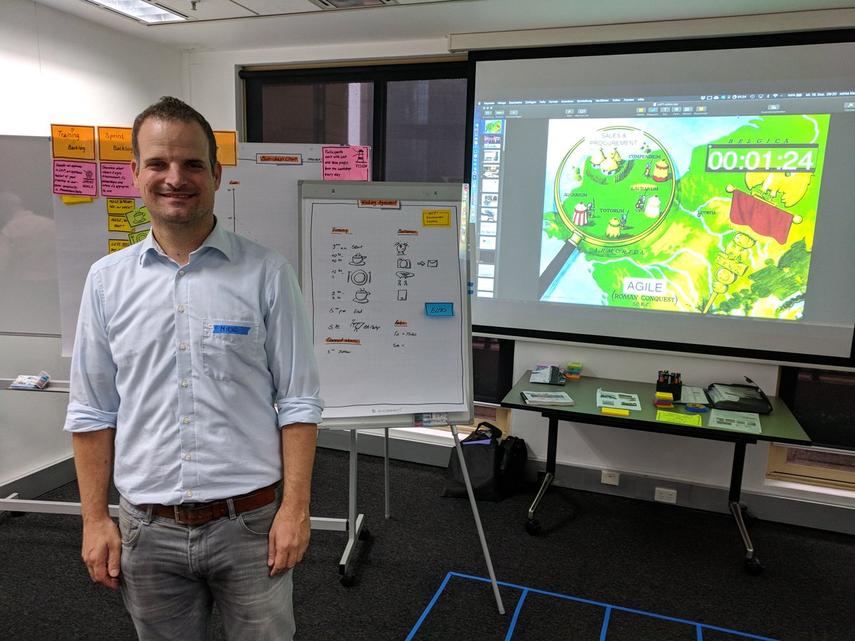 JDTheBuyer's tweet image. Just ready to start the #leanagileprocurement two day workshop in Sydney with @MirkoKleiner and 26 others ... through PASA @procureandsupp