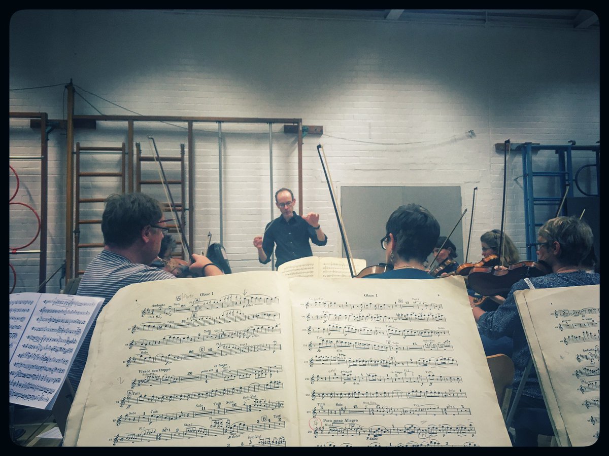 Immersing ourselves in Brahms Double Concerto tonight, with <a href="/tom_seligman/">Tom Seligman</a> at the helm. We’re getting ready for you <a href="/michael_foyle/">Michael Foyle</a> and Thomas Carroll... #octoberfifth