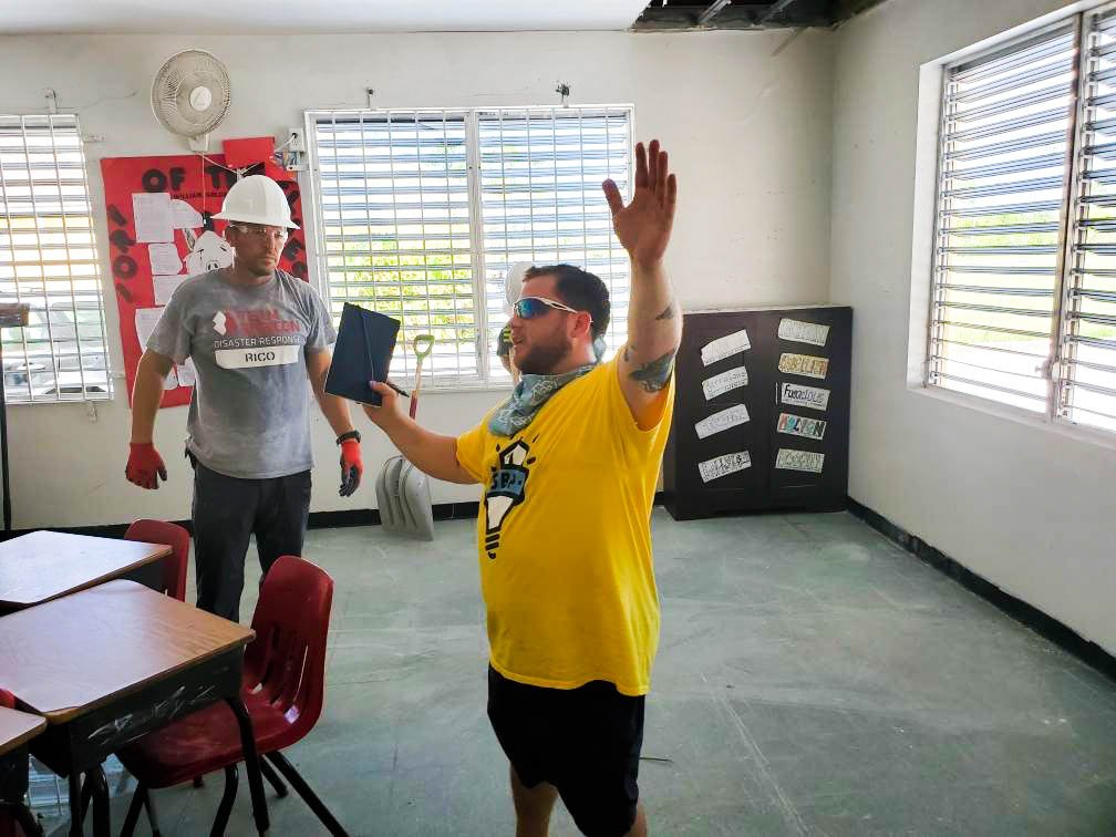 After surveying the damage at St. George’s High School,  SBP and <a href="/AbacoOutreach/">Abaco Outreach</a> shared insights with several other NGO’s to ensure all wet, damaged, and mold materials were removed. Our response efforts continue in #GrandBahama.
