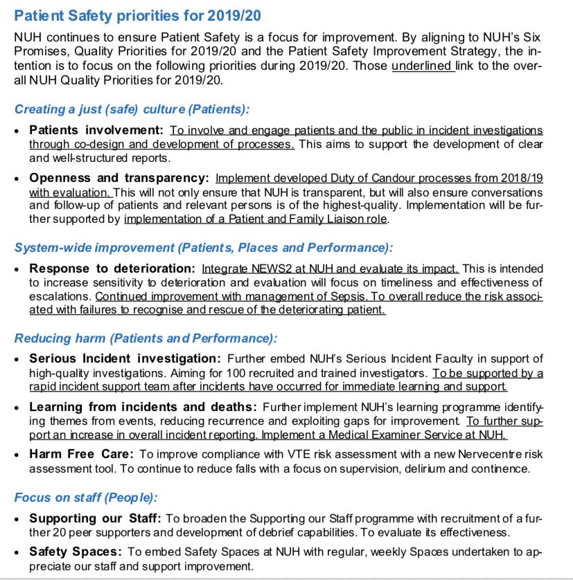 As #WorldPatientSafetyDay draws to a close, we end our Twitter-thon by reflecting on our 2019/20 ambitions

🔹 Create a just (safe) culture 
🔹 Support system-wide improvements in response to the deteriorating patient
🔹 Reduce harm
🔹 Focus on staff 

#OverAndOut