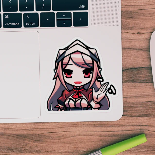 You can buy these adorable Phantom Rose stickers and other artworks from my redbubble store!

🎨 https://t.co/MIvDFdyCWc 

You get a big discount if you buy multiple stickers at a time! 