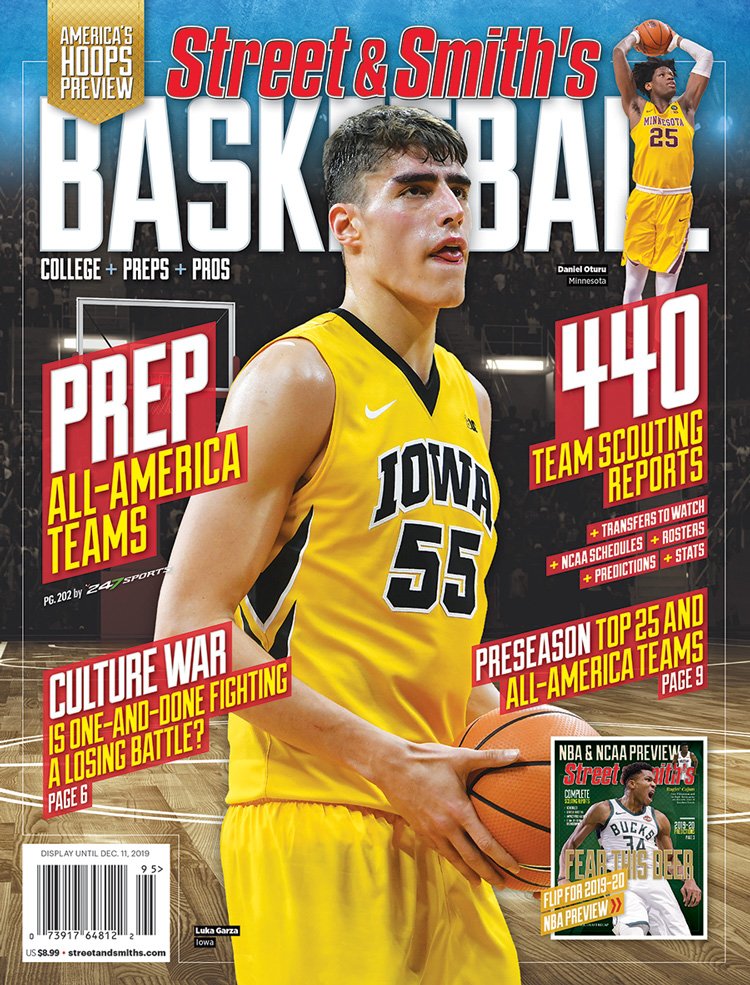 One of the three Minnesota players in #Gophers' 2018 recruiting class was Daniel Oturu, who is on the regional cover of <a href="/SSyearbooks/">Street & Smith's</a> college hoops magazine this fall. Oturu, Gabe Kalscheur and Jarvis Omersa are expected to make big jumps as sophomores.