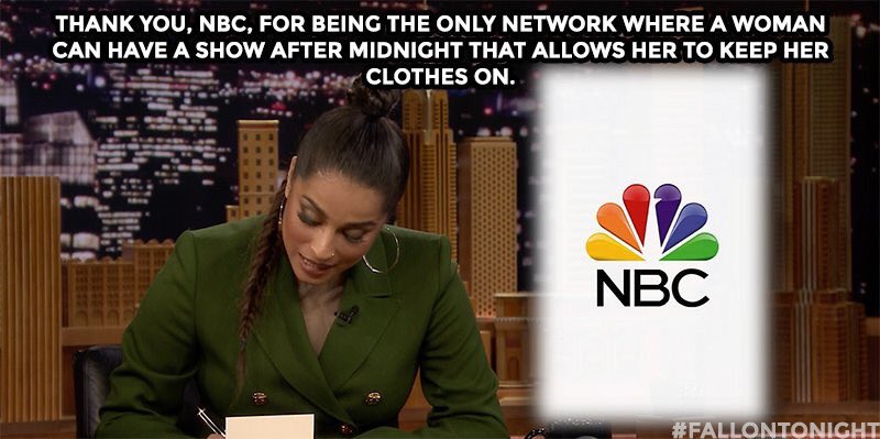 capitalist_z's tweet photo. So dope, @Lilly Singh on A little Late was a fresh, hilarious, #BisexualWomanOfColor late night host. @latewithlilly #latewithlilly https://t.co/AO4lE77ttd