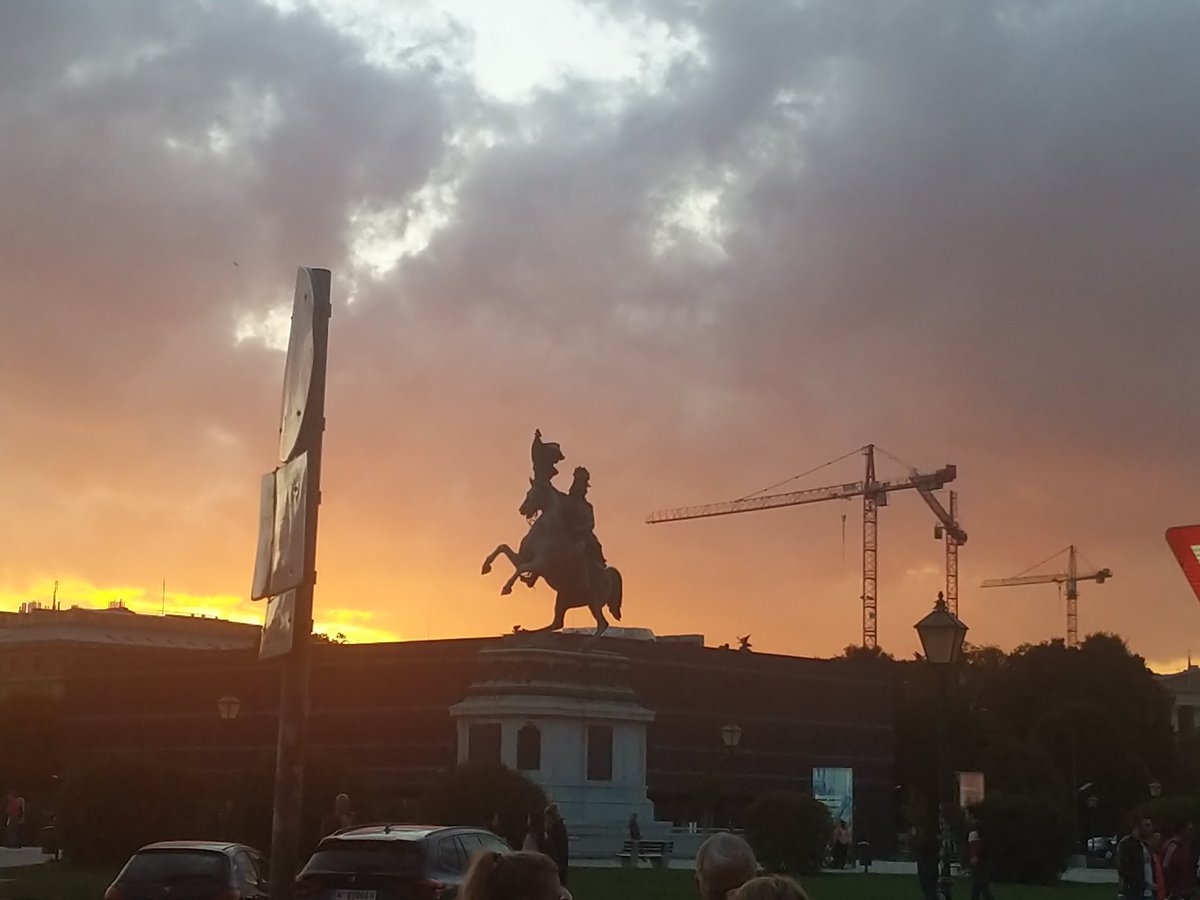 Raring to go #Vienna #Gettingready #Android