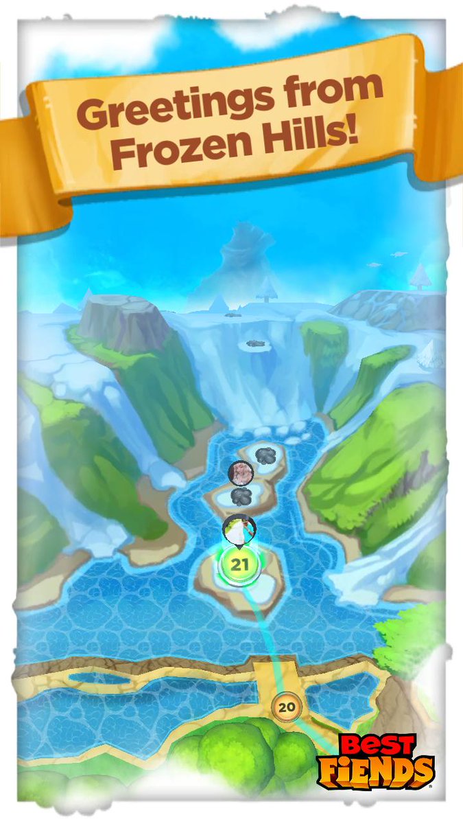 Antrinetta1's tweet photo. Gate Opened! Bring on the Frozen Hills in #BestFiends - Download FREE - https://t.co/ZFLh9dDym2 via @bestfiends https://t.co/iSTuGjN9LY
