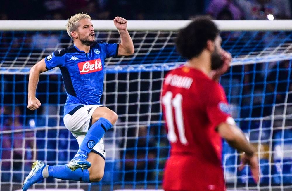 What a win against the Champions League holders. What a great night to be a Napoli fan! Great performance tonight <a href="/sscnapoli/">Official SSC Napoli</a>. Buzzing. 😍💙 #NapoliLiverpool