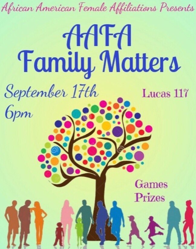 luaafemaleaffil's tweet image. Our first event of the semester is happening tonight at 7pm! 💘