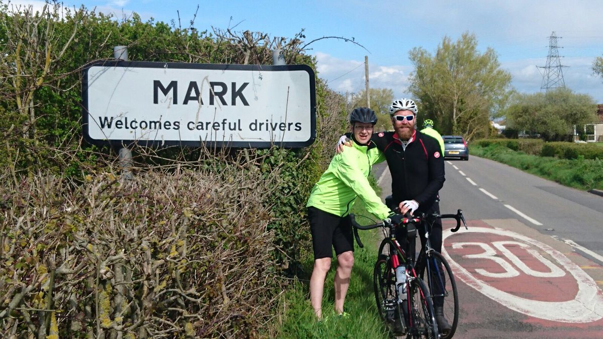 Mark and Mark in Mark en route from Land’s End to London in ‘16. 3y earlier Mark was treated by #Guys for prostate cancer. We’re off again on Thursday riding from #Liège2London to raise funds for research into immunology treatments. Thank you for clicking:
justgiving.com/Croxon-on-his-…