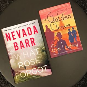 MinotaurBooks's tweet photo. Happy #pubday to @nevadabarr and @ETettensor! https://t.co/7C5fT3jhqS
