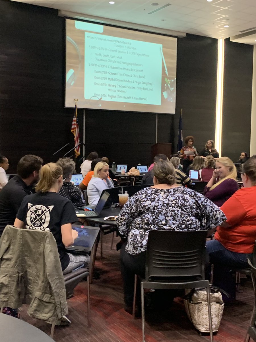 AmyMargaretMac1's tweet image. So many CCPS teachers working into the night to collaborate so that they can be the best for our students. #CoTeachingAcademy #bettertogether #highleveragepractices #oneCCPS