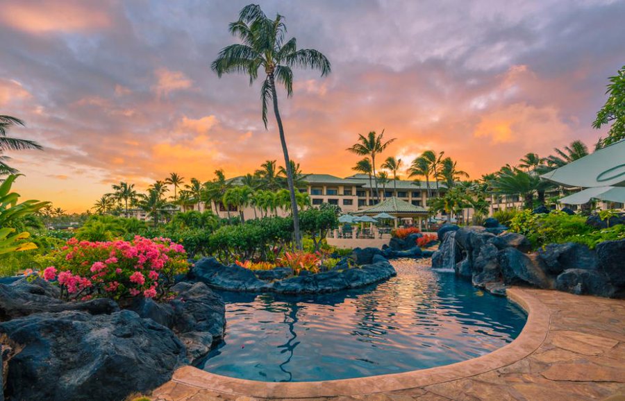 The Grand Hyatt Kauai resort is one of the suggestions in this trip planner to Hawaii