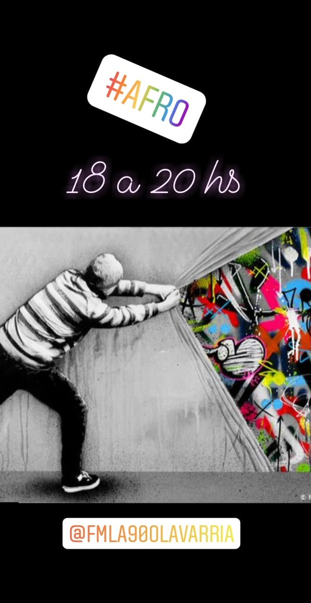 EFECTO LIBERADOR...
Ya estamos al aire con AFRO Tarde de Clásicos en La 90 la90.com.ar . Escuchanos online en la90.com.ar/envivo.html o sintonizá en Olavarría FM 90.7 Mhz