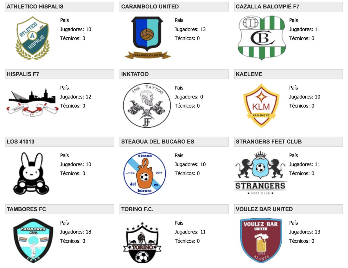 F7Giralda's tweet photo. 📍Segunda División G3📍

Ath Hispalis
Carambolo
Cazalla
Hispalis F7
InkTatoo
Kaeleme
Los 41013
Steaua B
Strangers
@c_tambores
Torino
Voulez U

Cazalla intentará revalidar el título en uno de los grupos más fuerte de Segunda

#comienzalacuentaatras
#f7giralda
#segundagrupo3 https://t.co/X95KSciv7g