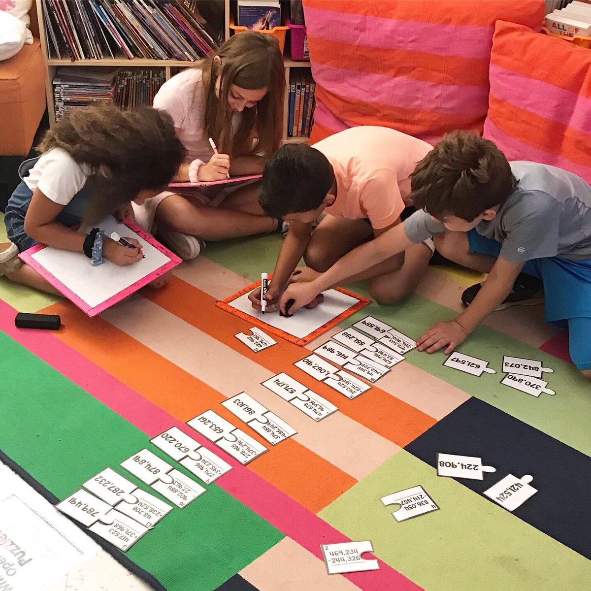 Ms_Miltenis's tweet photo. Synergizing during math rotations!  🙌🏼
@summithillhusky 

#4thgrade #summithillelementary #summithillhuskies #taborrotations #7habits https://t.co/QLZrTdgSY8