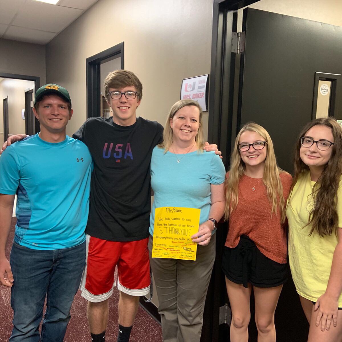 UHSstuco's tweet photo. To celebrate MASC’s birthday this year, we chose to give Marisa Shollenberger, who is battling tumors, and Christy Baker, our lead advisor, personal notes. They both deserve so, so much more than a note. Happy Birthday MASC & much love to these ladies! #MASCbirthday @MASCstuco https://t.co/klw3y0eFNV