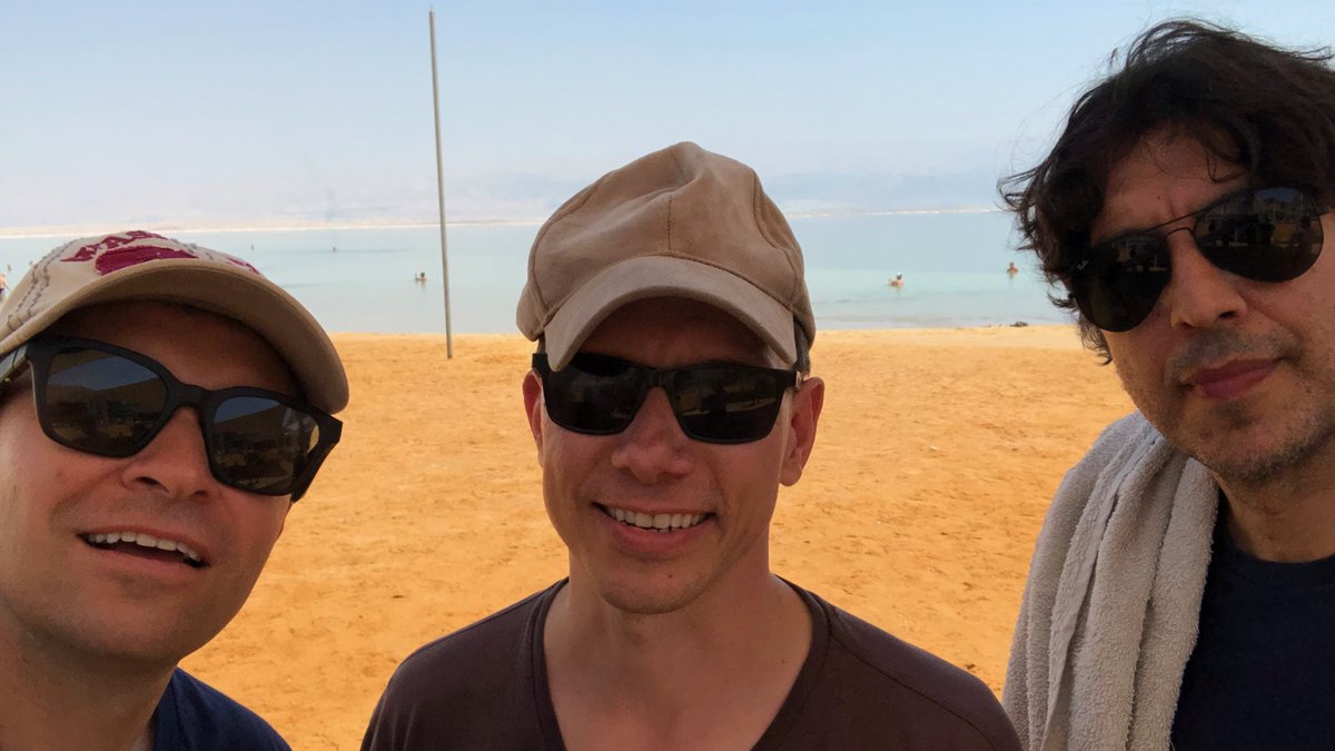 Shout out to Professor Valter Longo <a href="/UCSF/">UC San Francisco</a>, expert on IF, fasting-mimicking diets, mTOR, and my recent travel buddy with Steve Horvath to the Dead Sea. "Longo" is Italian for long/lanky. Guess which one is Valter. Article: 8 secrets of the longevity diet. mol.im/a/7471209