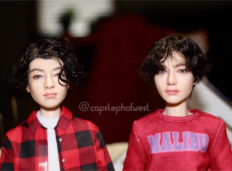 CapStephofWest's tweet photo. #vkook #v #btsv #jungkook #btsjungkook #btsdolls #kimtaehyung #taehung #jungkook #jungkookrepainting #repainting #btsjungkookrepainting #btsmattel #btsrepaint #btsrepainting #btsdolls #bts https://t.co/DlRPQhDMWI