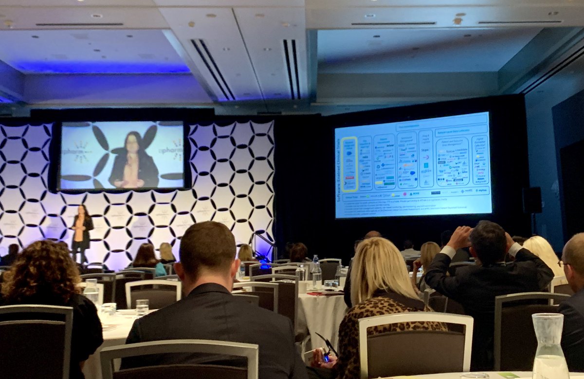 Another sighting of <a href="/AndreaCoravos/">Andy Coravos</a> and #andysslide. Trials.ai presenting at Dpharm Idol. #DPharm2019