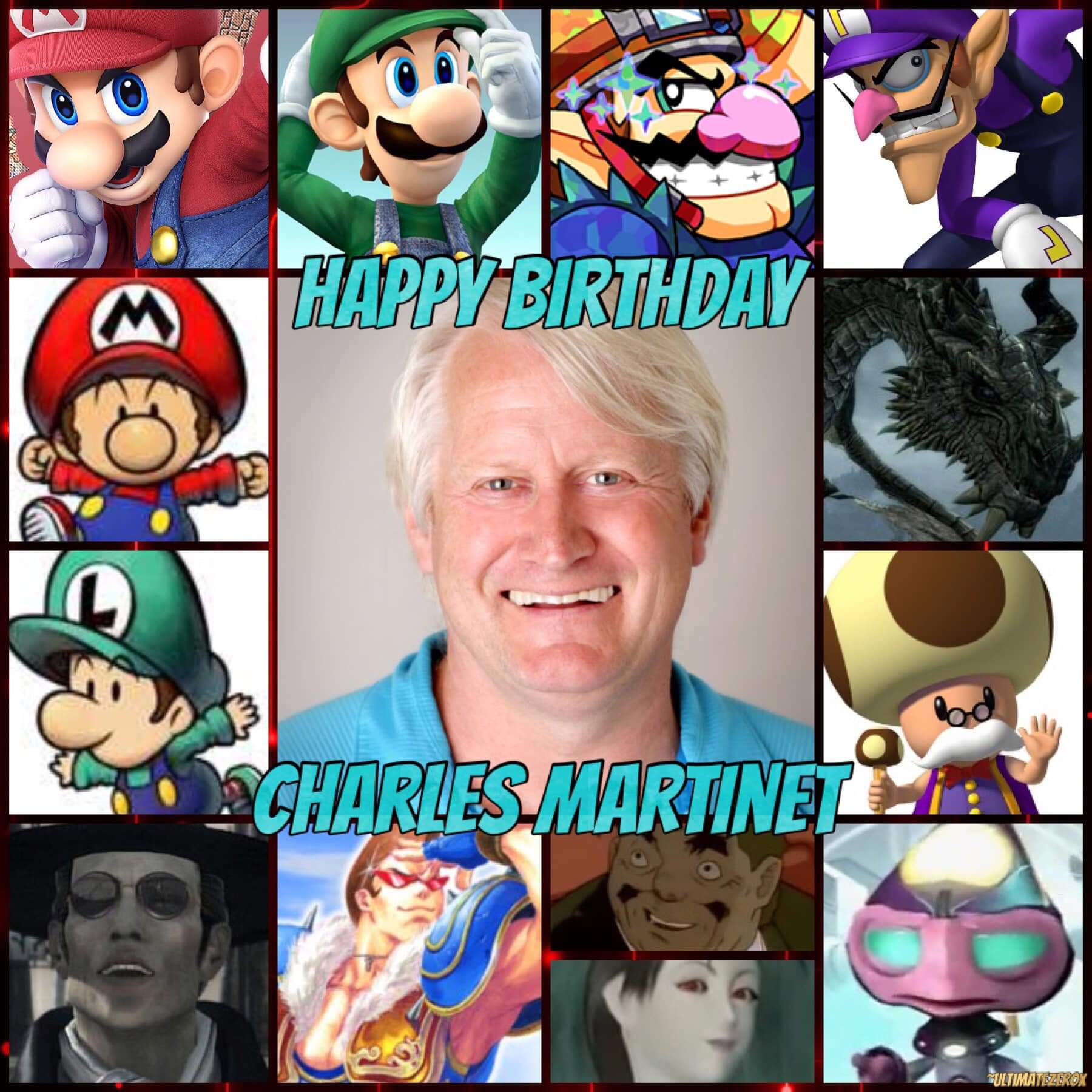 Happy birthday to Charles Martinet voice!            