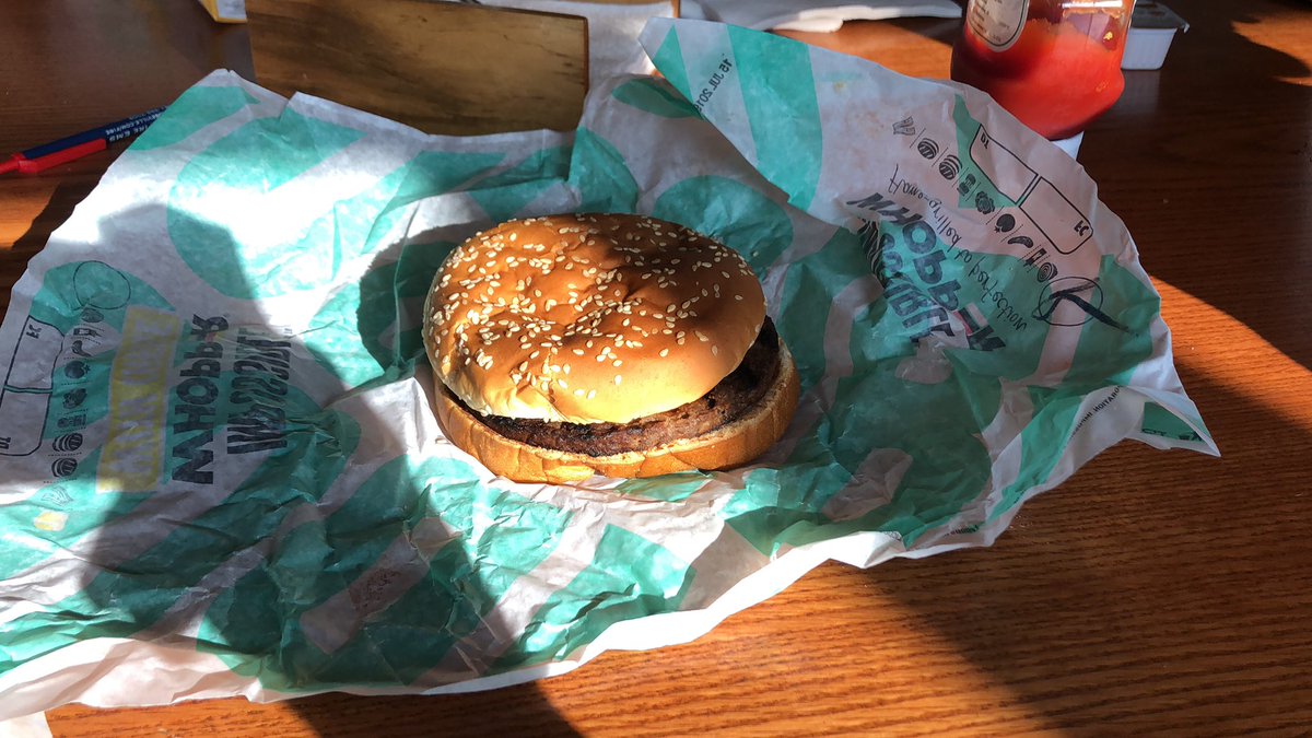 Dcfire24's tweet photo. @BurgerKing Big thank you to the Cleveland Ave. BK in Roseville MN for making an Impossibe Rodeo Burger for me!!! https://t.co/YRiKiSkuXK