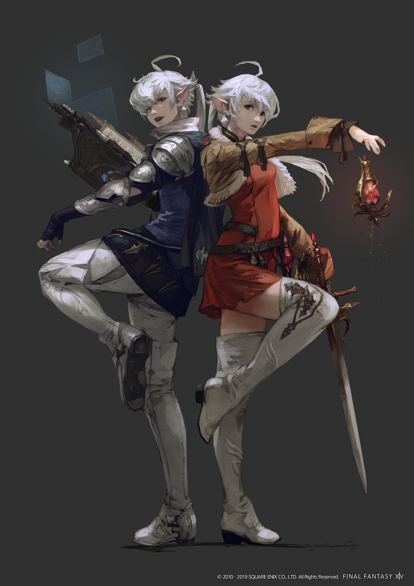FF_XIV_EN's tweet photo. Have you seen these beautiful #FFXIV Shadowbringers illustrations by Yusuke Mogi? 🎨🖌️

Which one is your favorite? https://t.co/BB0uLWl07K