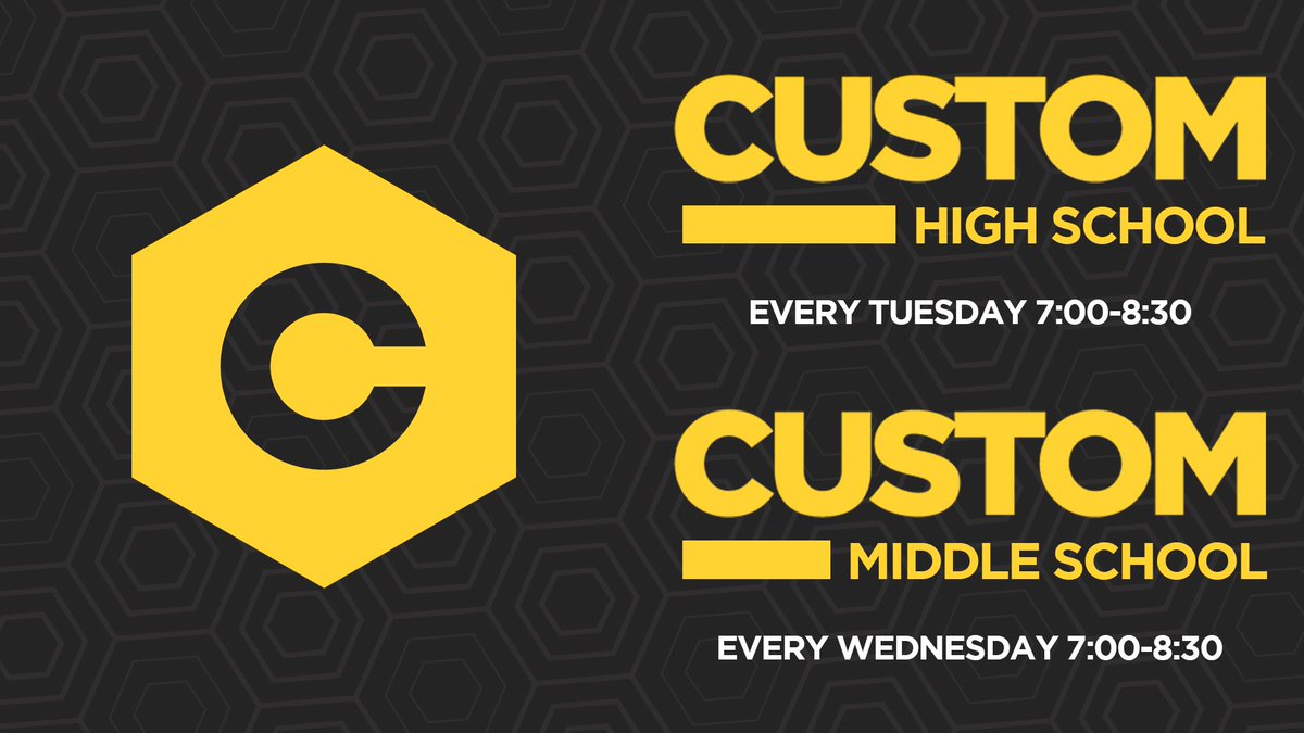 FrontRange_CC's tweet image. Custom services are happening tonight for High School and tomorrow night for Middle School. This is a great opportunity for all students to worship together and meet new friends in a community group. Come check it out!