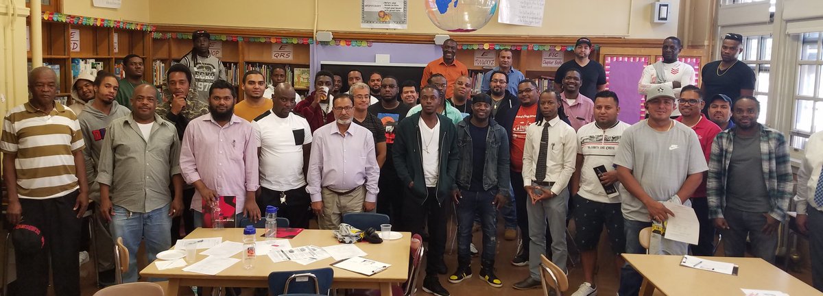principal134's tweet photo. Great turnout today for Dads Take Your Child to School! Thanks to all our involved dads for taking time out of their busy schedule. Looking forward to future collaboration. @29q134 @APAkbar134 #DTYCTS @D29Shines @D29PresCouncil @cdec_29q https://t.co/4B5QZ6qHTt