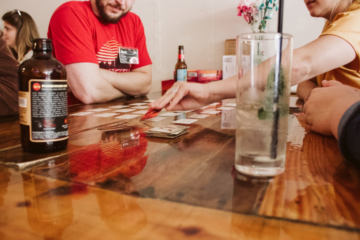 aigakc's tweet photo. Thank you to everyone who came out for our Designers Who Game: Board Game Edition Event last week! It was a big success and as you can see, brought out the inner child in all of us. #DesignersWho #Gamers #AIGAKC https://t.co/FgwZUrGyek