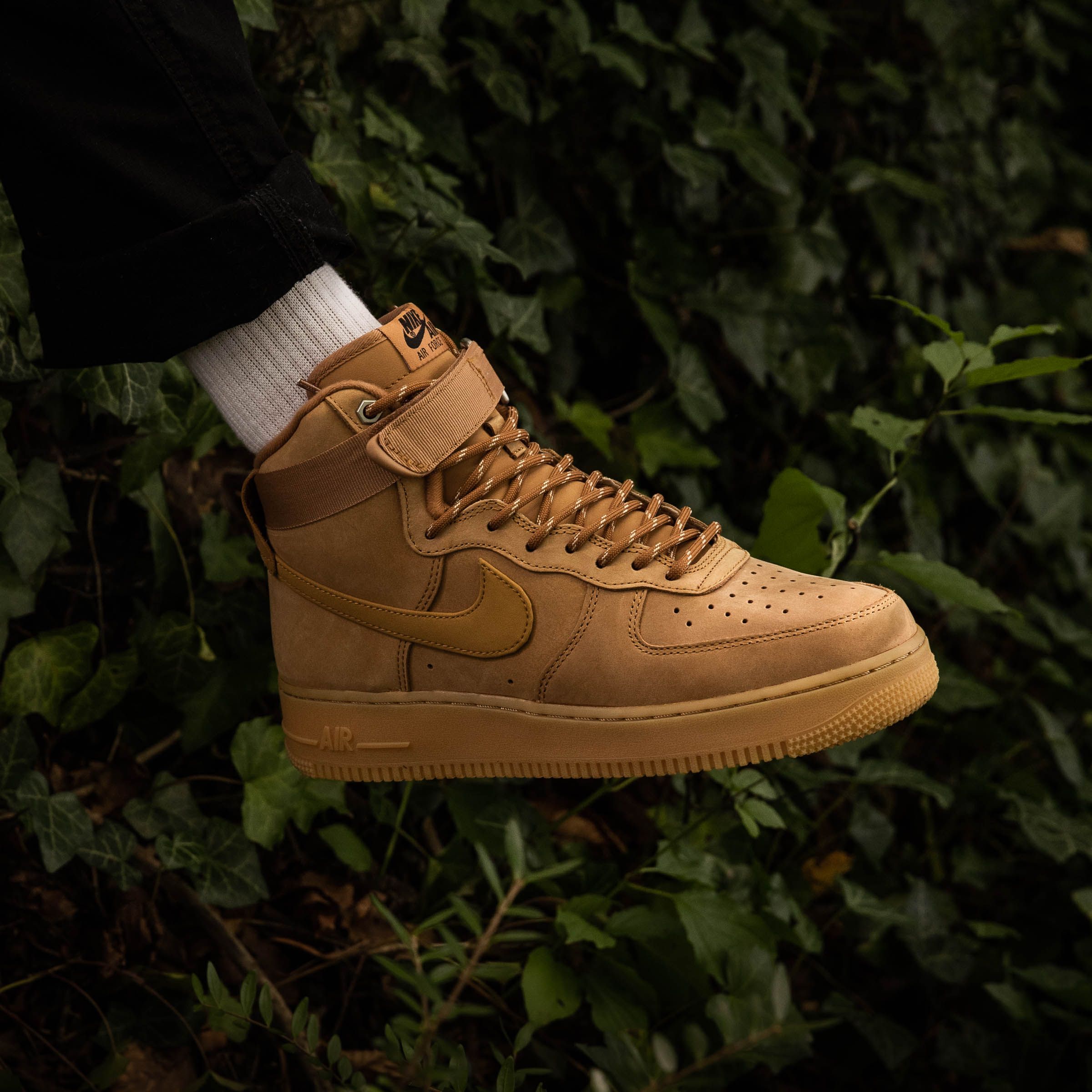 Nike Air Force 1 '07 WB - Flax/Wheat-Gum Light Brown-Black