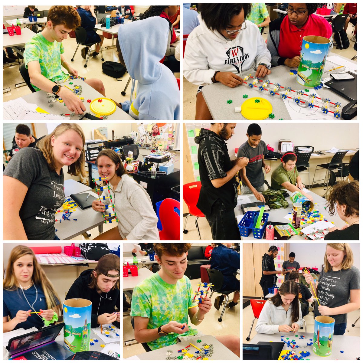 LisaKiese's tweet image. Always a fun day, when we’re making DNA models in Biology.  
#AT #CG  #DNAmodels
#WEareLakota @LakotaAcademy