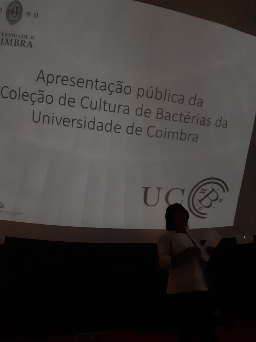 ProencaNeves's tweet photo. The highest was public presentation and promotion of University of Coimbra Bacteria Culture Collection, coordinated by Prof. Paula V. Morais.

https://t.co/V7La9M8AMO

#InternationalMicroorganismDay https://t.co/v3eRHWMDtO