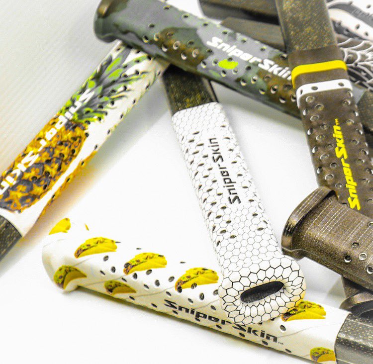 sniper_skin's tweet photo. It’s #TacoTuesday
Inspired from @silas.alexander.hockey
Show off some personality with your custom Sniper Skin grip.
#hockeytape #hockeygrip #hockeystick #hockeygear #personalized #hockeylife #hockeyequipment #tape #gripupbardown #tacotuesday🌮 #tapejob #ncaa #hockey🏒 https://t.co/NjB0OZb6lu