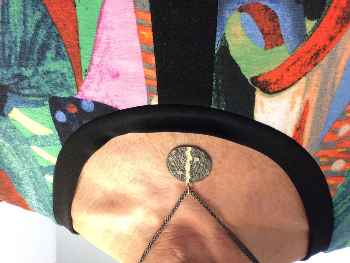shaclayman's tweet photo. @LaurieKaiser @LaurieKaiser Nice to hear from you! Yes I’m enjoying - Happen to be wearing this today! https://t.co/uxAMzQvzCU