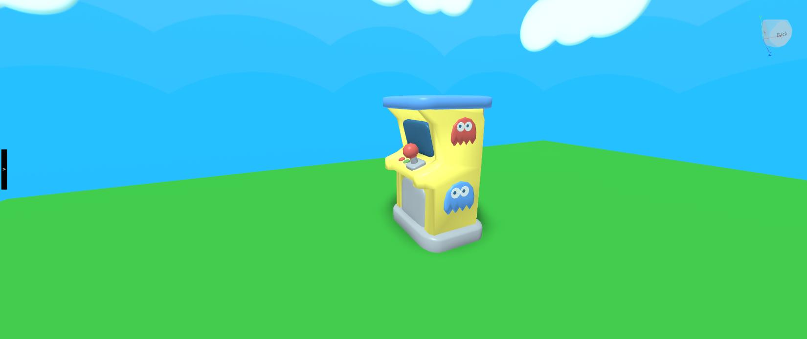 sunworks roblox on twitter first try at a pacman arcade machine roblox robloxdev