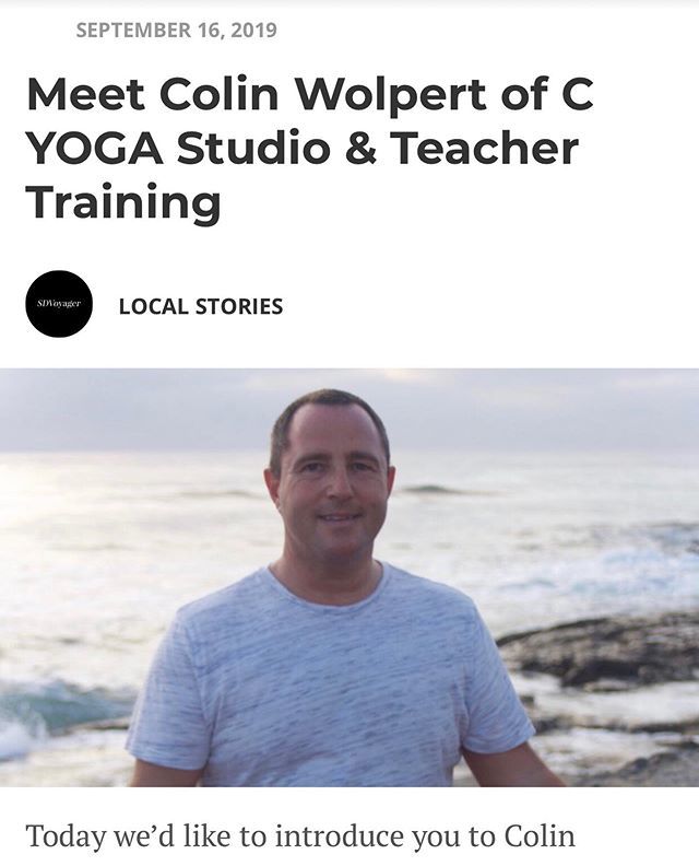 CYOGASTUDIO's tweet photo. Link in bio! Check out Colin’s most recent interview with SD Voyager Magazine
-
https://t.co/IOBfo7ZtPz
-
@sdvoyagermag
https://t.co/jgx4qIeJVn
.
.
.
#sangha #sandiegoyoga #shinealive #shinealivenow #yogaeveryday #yogapose #yogi #yogapractice #yogalove #asana #yogachallenge #pr… https://t.co/I3dQN33a0x